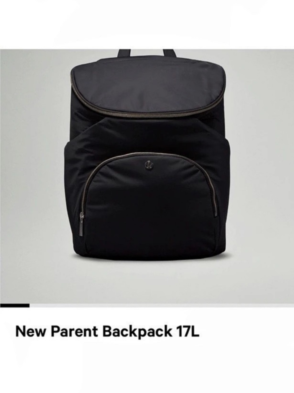 Lululemon New Parent Backpack 17L Black